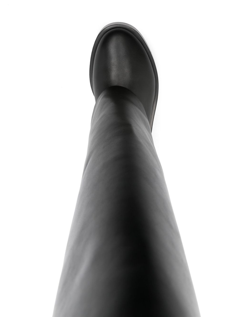 CASADEI Elegant Mid-Length Layered Leather Boots