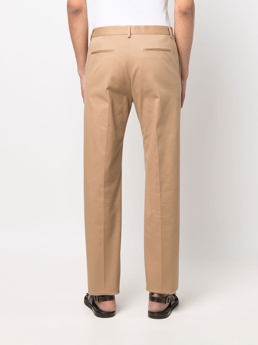 VALENTINO Men's Beige Trousers for FW22