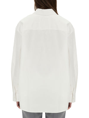 ALEXANDER WANG Slit Shirt - Women's Stylish Cotton Blouse (Size S)