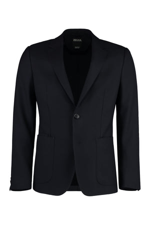 ZEGNA Men's Tailored Two-Button Jacket