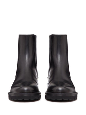 VALENTINO GARAVANI Men's Nero Beatle Boots in Black