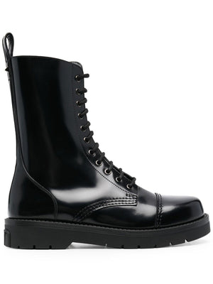 VALENTINO GARAVANI 22FW Men's Black Boots for All Seasons