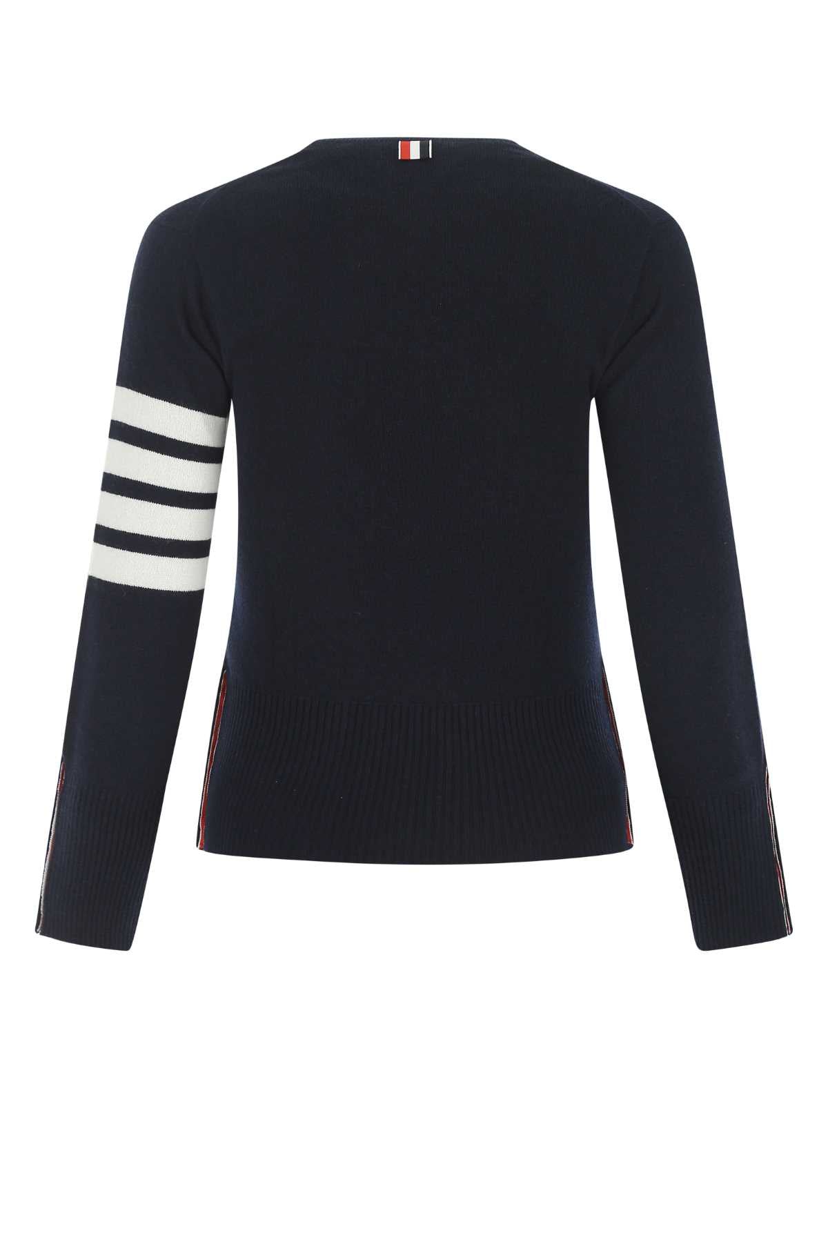 THOM BROWNE Essential Wool Sweater - Women's Classic Fit