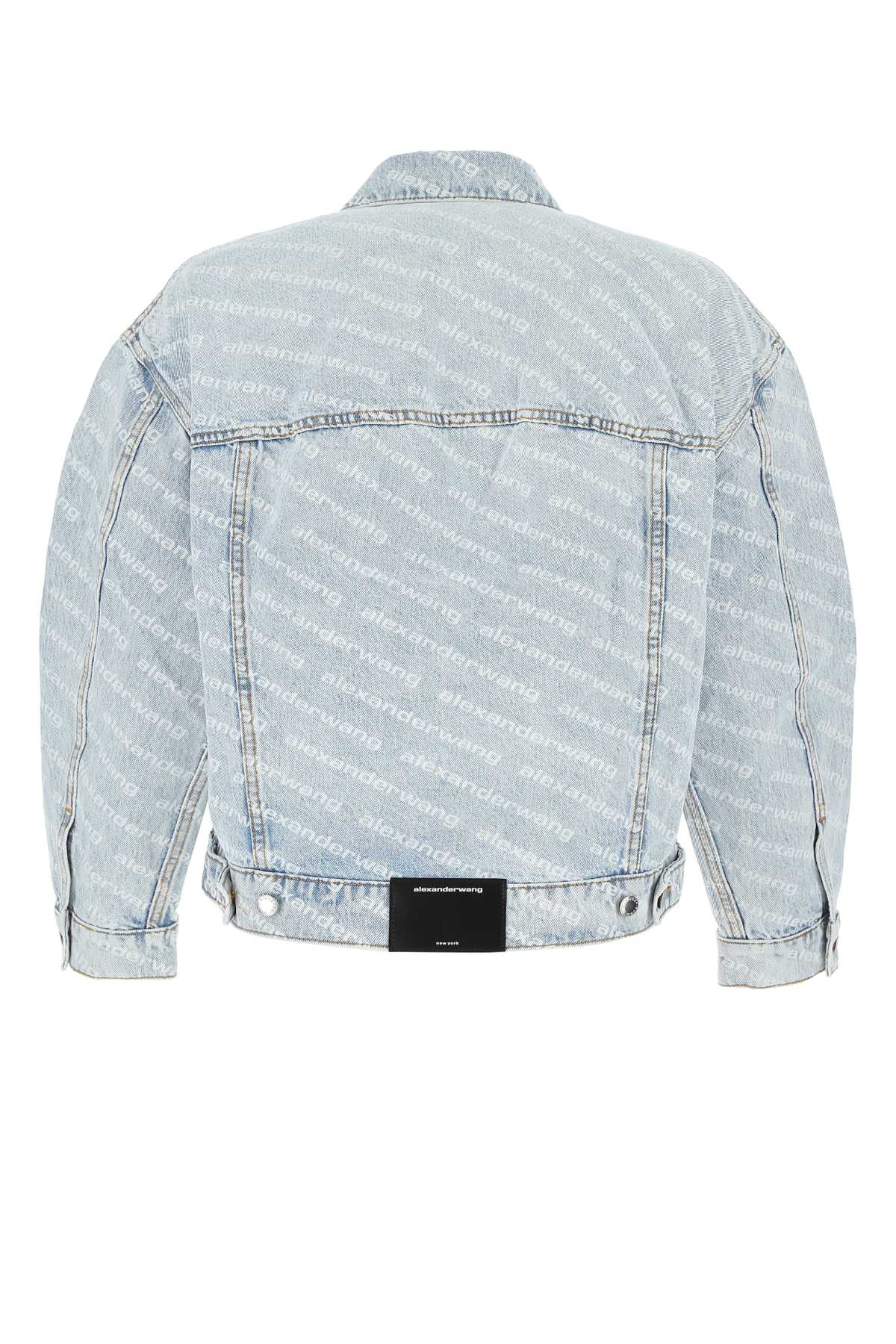 ALEXANDER WANG Printed Denim Jacket for Women