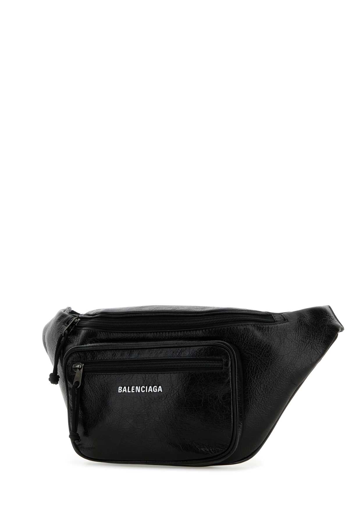 BALENCIAGA Leather Explorer Belt Handbag - 38cm Width