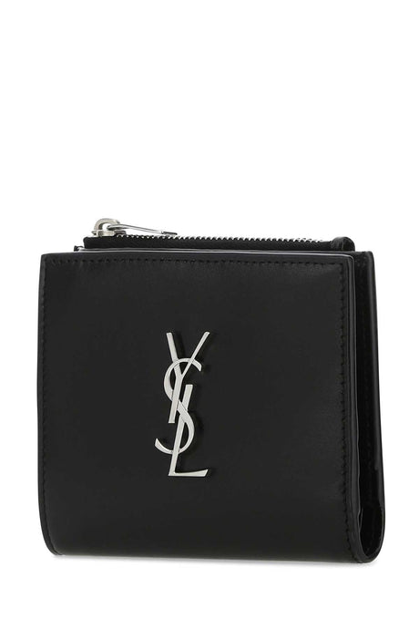 SAINT LAURENT Mini Leather Wallet for Men