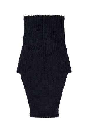 PRADA Midnight Blue Wool Neckwarmer