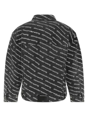 ALEXANDER WANG Printed Denim Jacket for Women