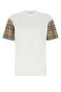 BURBERRY Classic White Cotton T-Shirt for Women