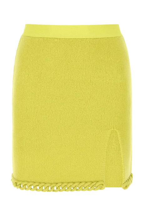 BOTTEGA VENETA Chic Mini Wool Skirt for Stylish Women