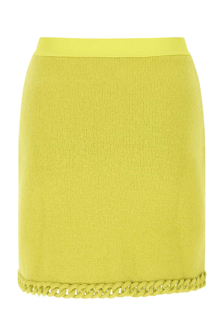 BOTTEGA VENETA Chic Mini Wool Skirt for Stylish Women