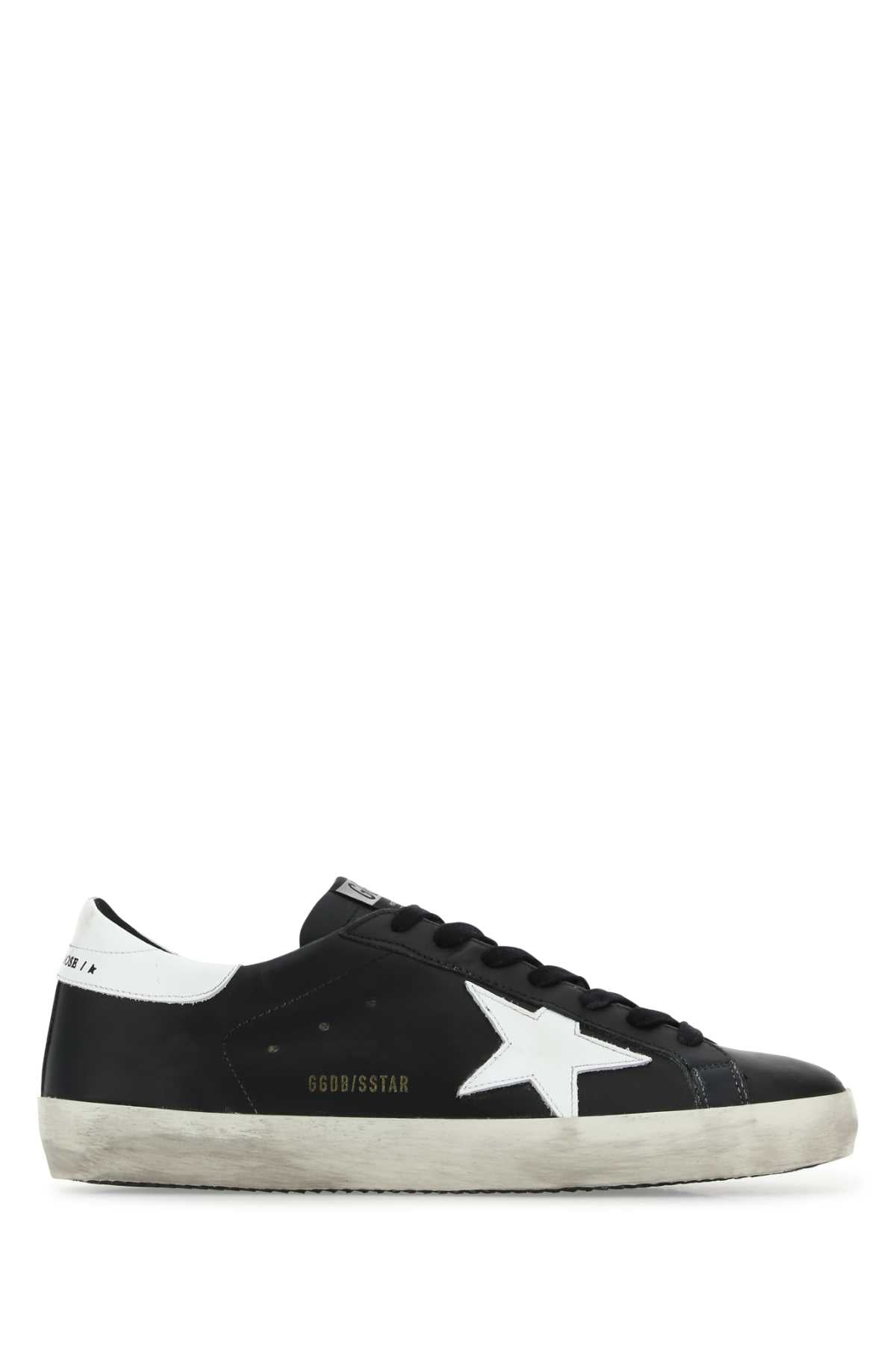 GOLDEN GOOSE DELUXE BRAND Classic Men's Black Leather Superstar Sneakers