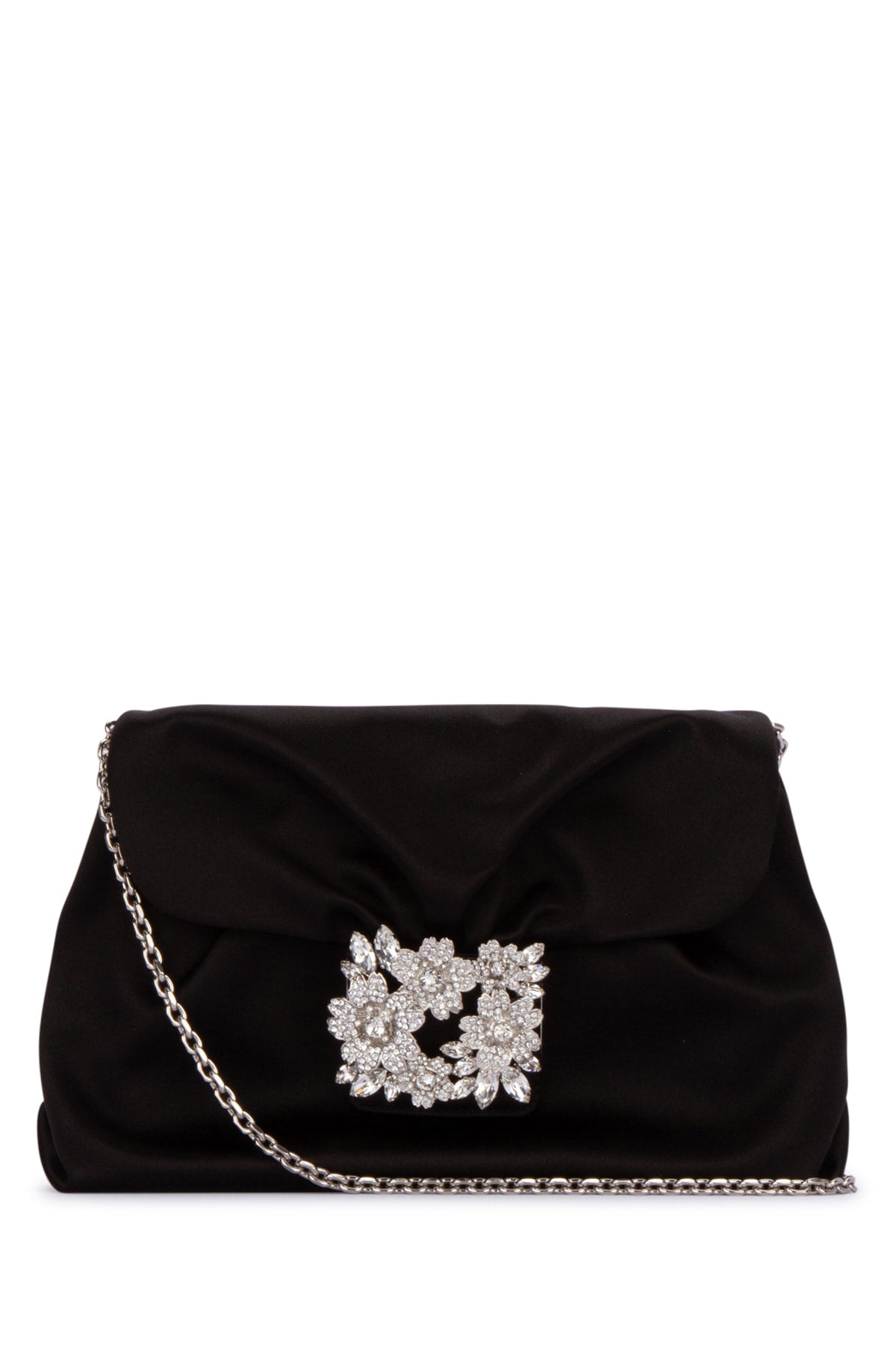 ROGER VIVIER Dazzling Strass Draped Mini Handbag