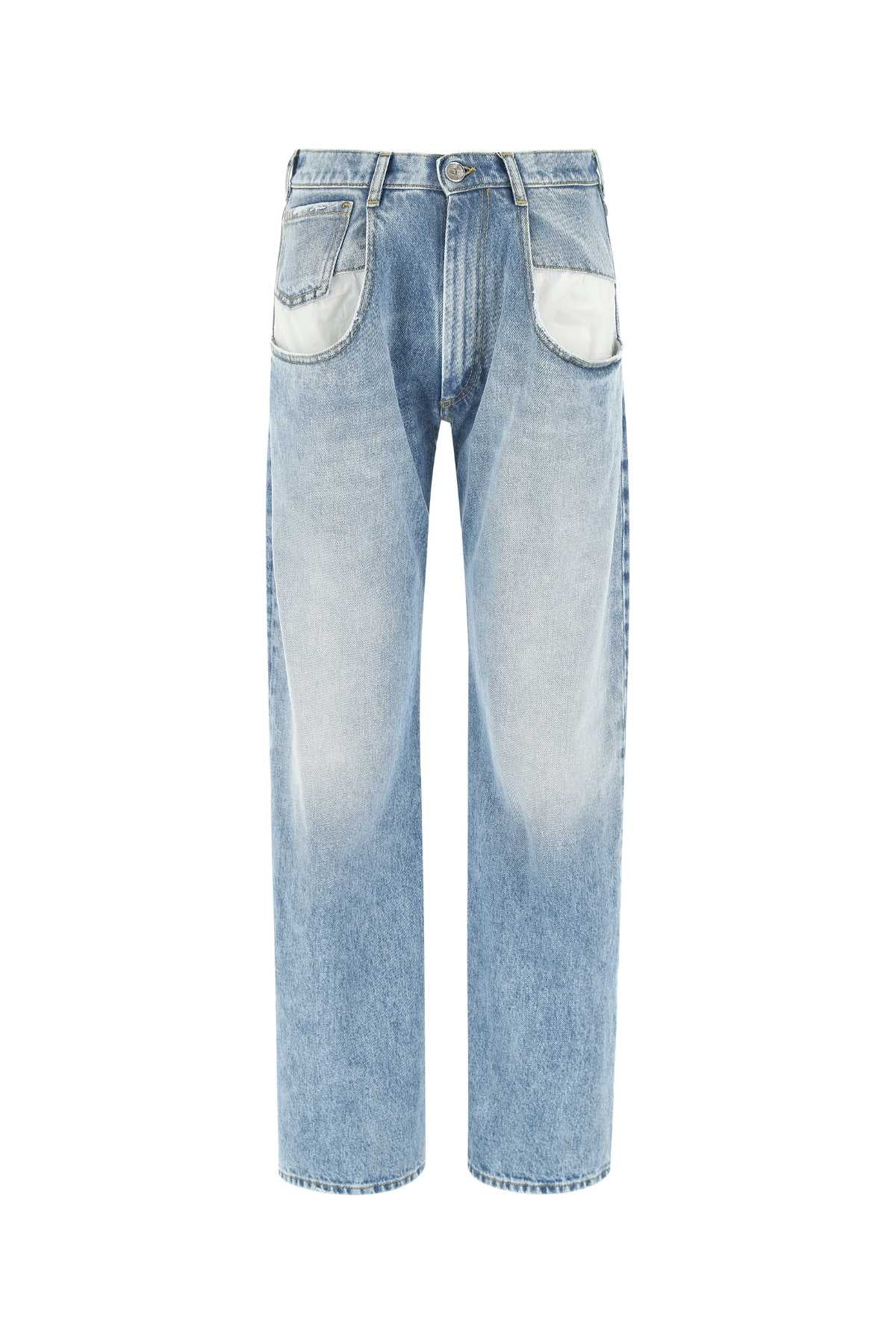 MAISON MARGIELA Light Blue Denim Jeans for Women