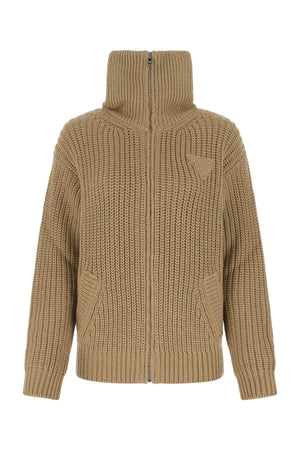 PRADA Luxury Alpaca Cardigan for Women - Perfect for Fall/Winter Season