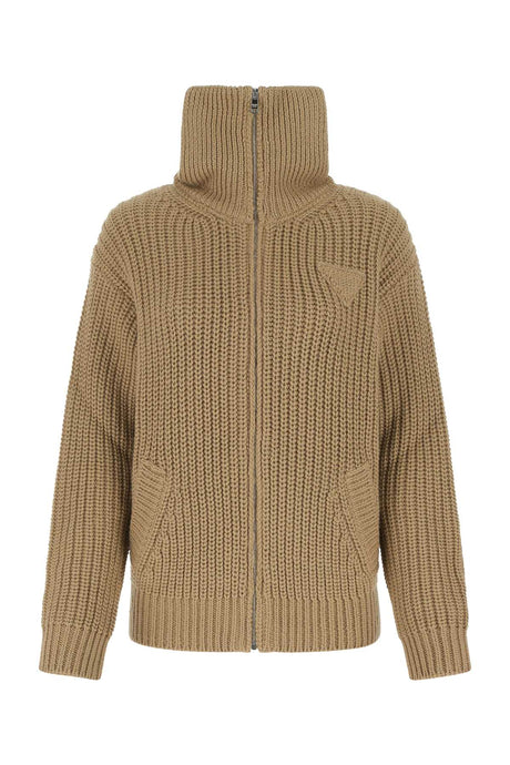 PRADA Luxury Alpaca Cardigan for Women - Perfect for Fall/Winter Season