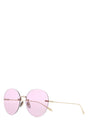 GUCCI Chic Gold Metal Sunglasses