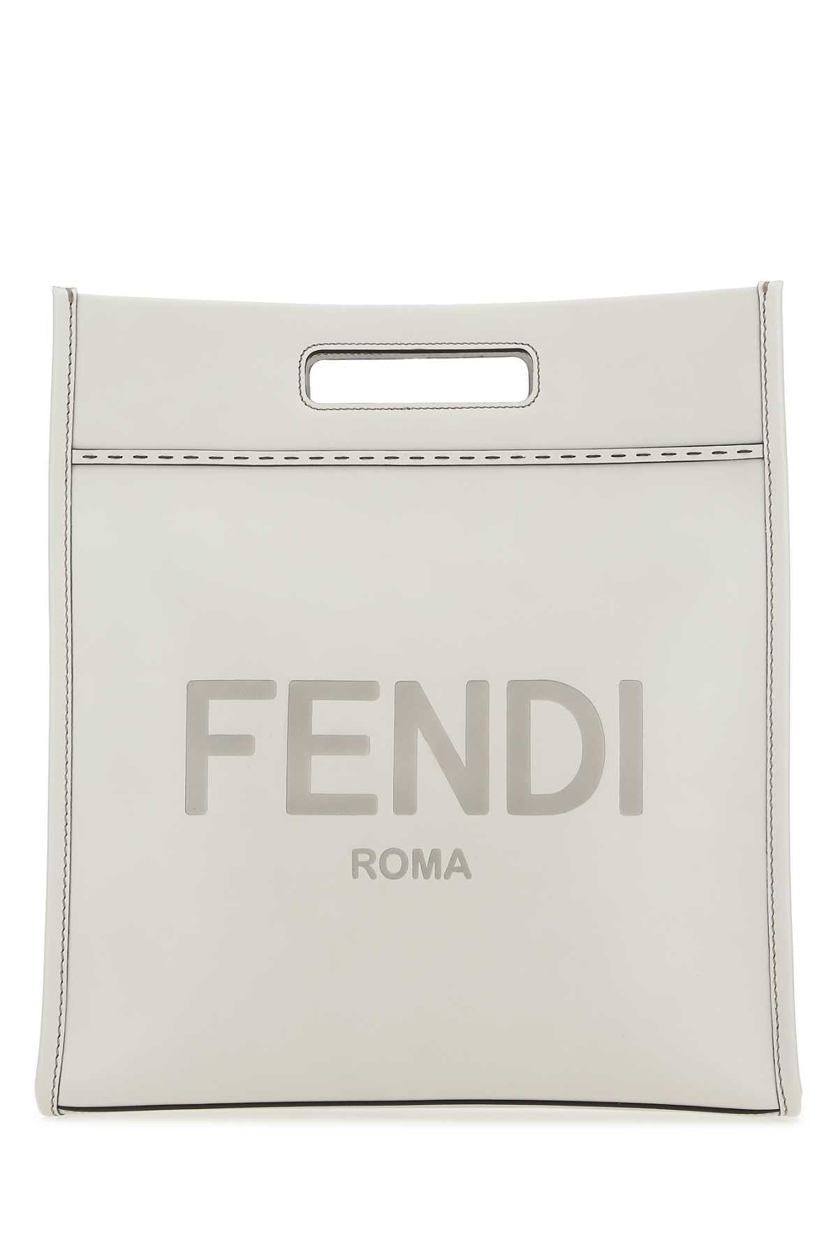 FENDI Ice Leather Shopping Handbag - 35cm x 39cm x 16cm