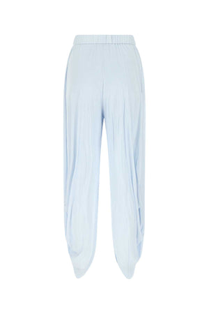 LOEWE Pastel Light-Blue Visco Pant for Women