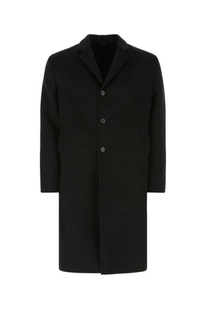 PRADA Sophisticated Black Wool Blend Jacket - Size XS