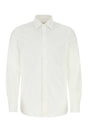 PRADA Classic White Poplin Shirt for Men