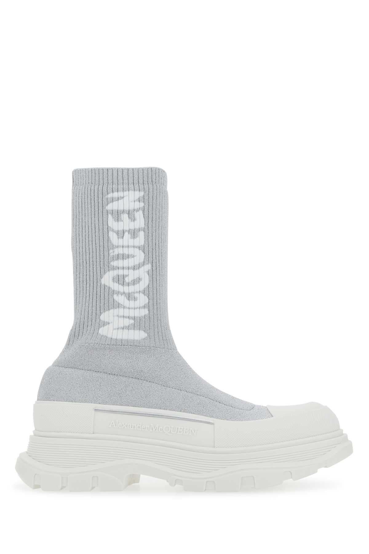 ALEXANDER MCQUEEN Women’s Stretch Nylon Tread Slick Sneakers