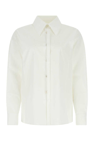 JIL SANDER Oversized Cotton Poplin Shirt for Women