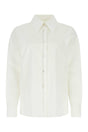 JIL SANDER Oversized Cotton Poplin Shirt for Women