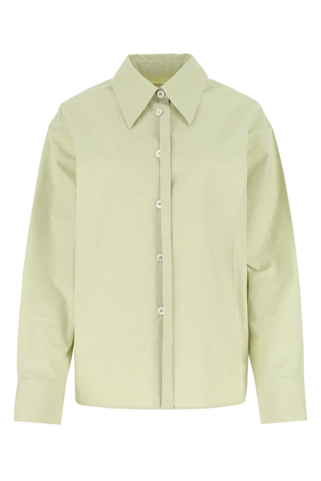 JIL SANDER Oversize Poplin Shirt - Pastel Green