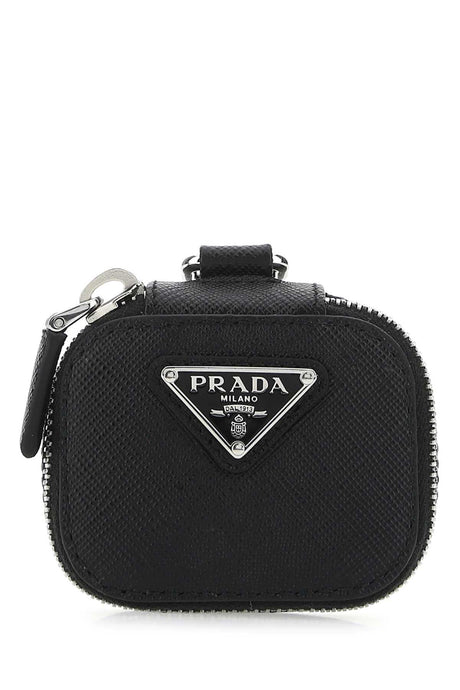 PRADA Mini Leather AirPods Case for Men