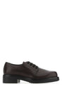 PRADA Luxe Leather Lace-Up Shoes for Him