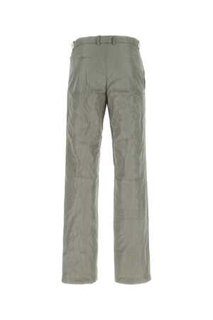 BALENCIAGA Stylish Grey Polyester Pants for Men