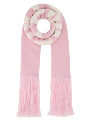 VETEMENTS Unisex Pink Wool Scarf - 176 cm x 21 cm