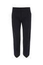 BOTTEGA VENETA Midnight Blue Cropped Cut Pants for Women