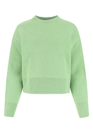 BOTTEGA VENETA Pastel Green Stretch Cashmere Blend Sweater for Women