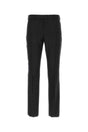 VERSACE Black Wool Blend Pants for Men - 2024 Collection