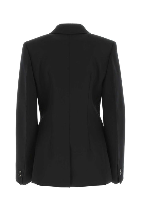 BOTTEGA VENETA Sophisticated Black Wool Blazer for Women