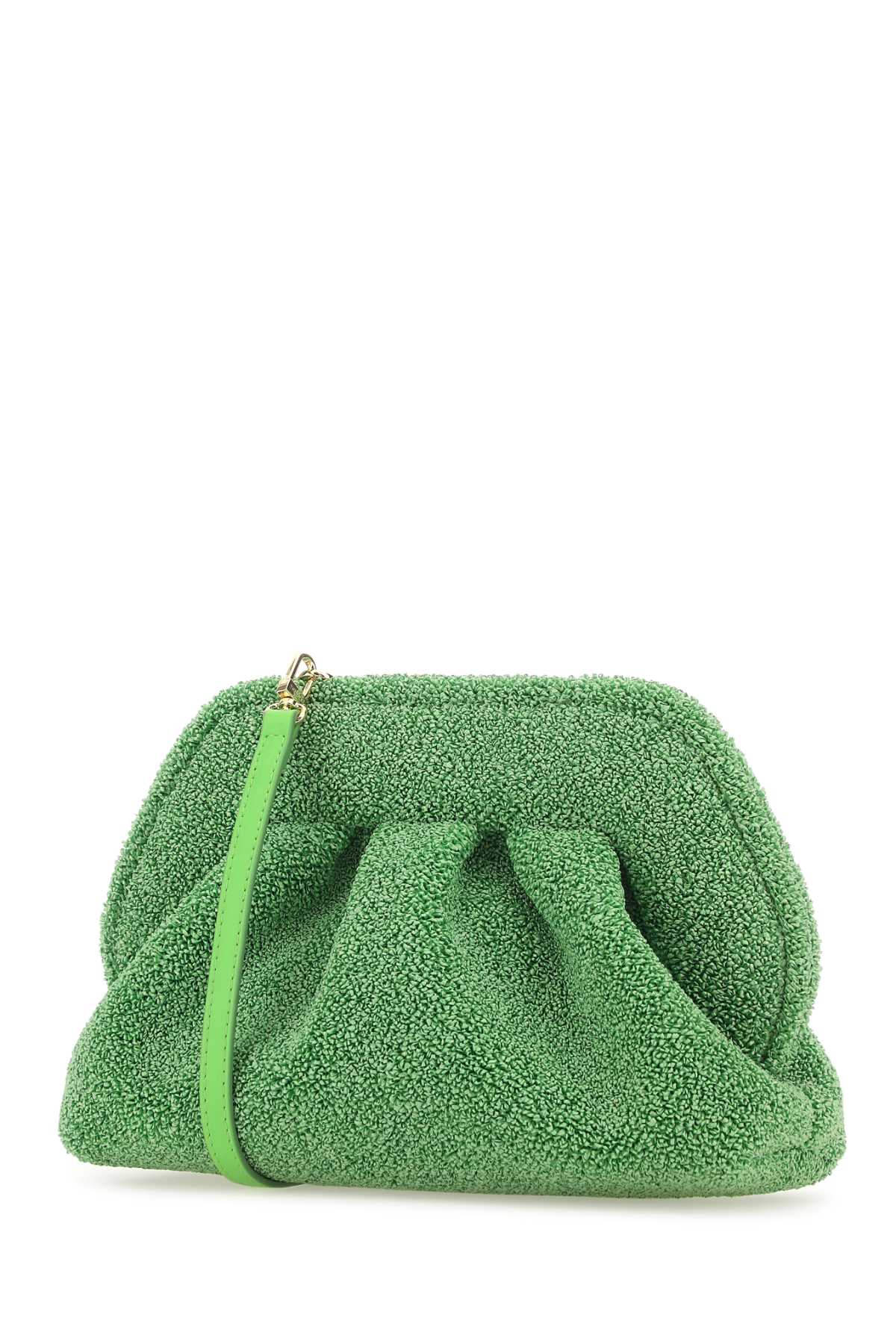 THEMOIRE Mini Grass Green Sponge Clutch