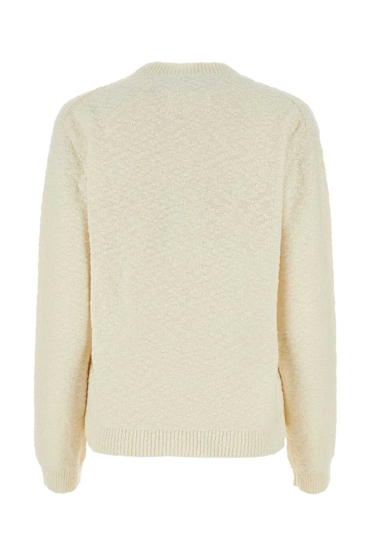 MAISON MARGIELA Ivory Knit Sweater for Women