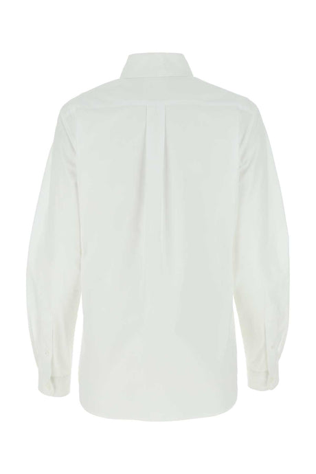 GIVENCHY Chic White Cotton Poplin Shirt for Women