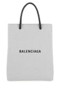 BALENCIAGA Mini Silver Fabric Phone Case