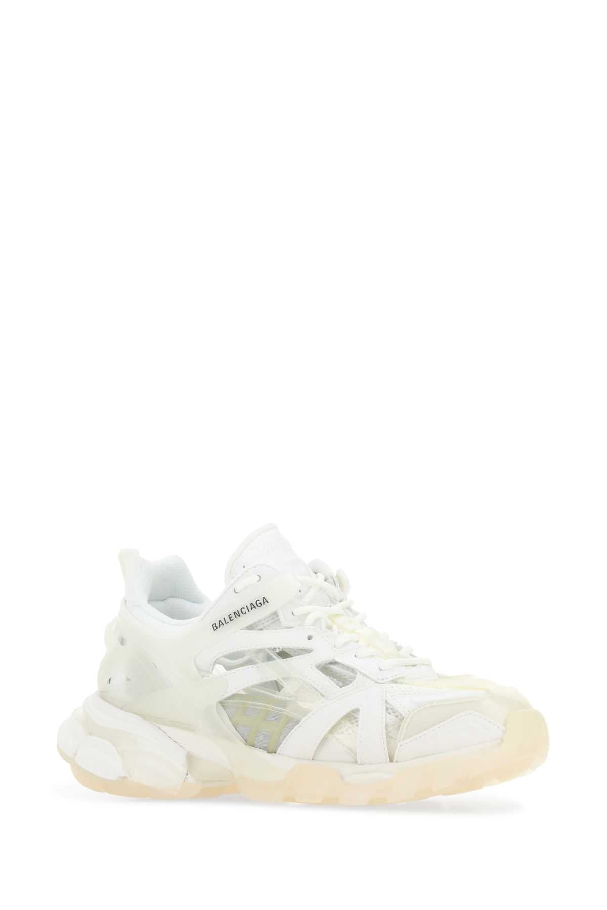 BALENCIAGA Multicolor Mesh and Fabric Track.2 Women's Sneakers