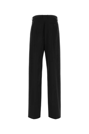 BALENCIAGA Wide-Leg Twill Pants