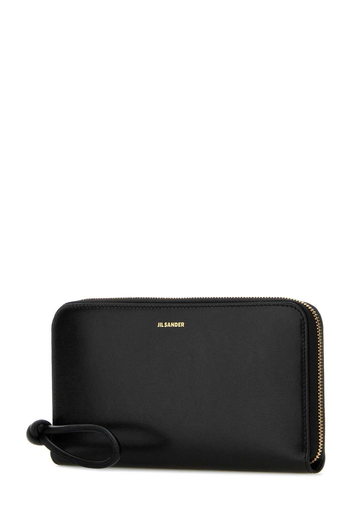 JIL SANDER Classic Leather Wallet - 19 cm x 10 cm