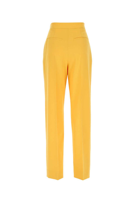 STELLA McCARTNEY Chic Yellow Polyester Blend Pant