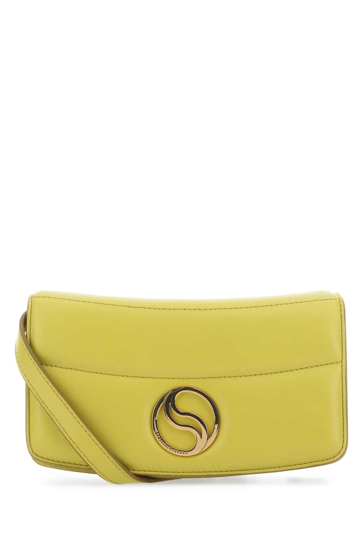 STELLA McCARTNEY Chic Mini S-Wave Wallet - Acid Green