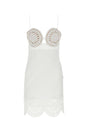 STELLA McCARTNEY Chic White Linen Blend Mini Dress for Women