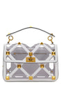 VALENTINO GARAVANI Large Roman Stud Handbag - 28 cm Width