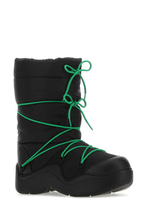 BOTTEGA VENETA Nylon Puddle Bomber Boots