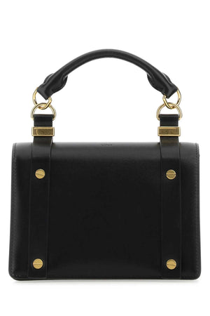 CHLOE Chic Mini Black Leather Handbag